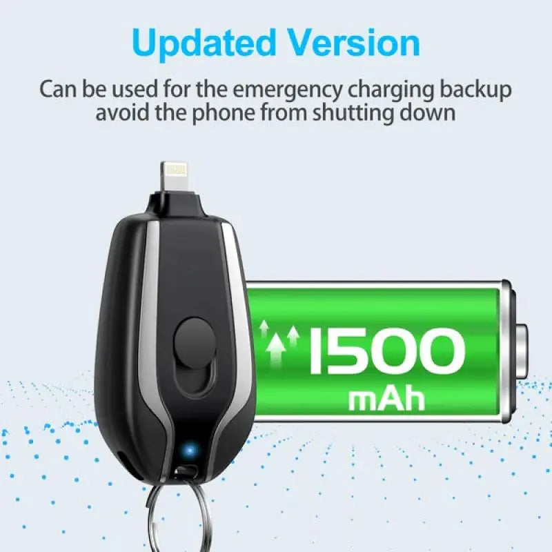 Keychain Emergency Portable Power Bank