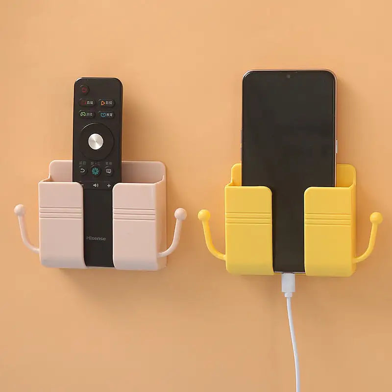 Self-Adhesive Wall Mount Remote Control Phone Holder.